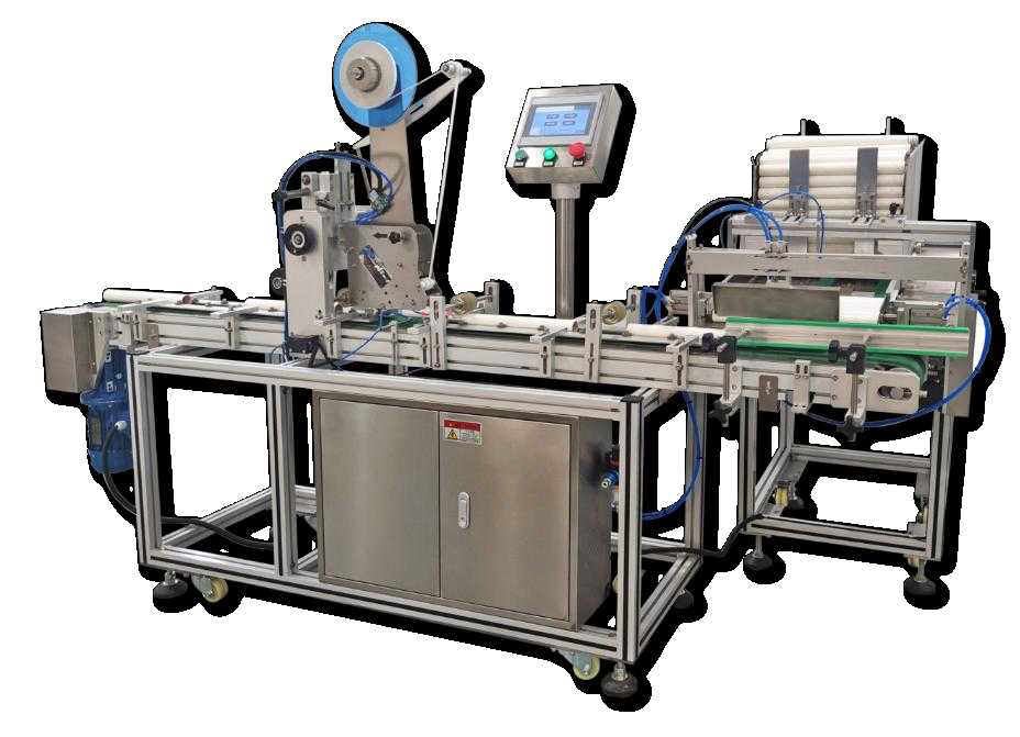 Automatic Sorting Round Tube Tape Applicator Machine